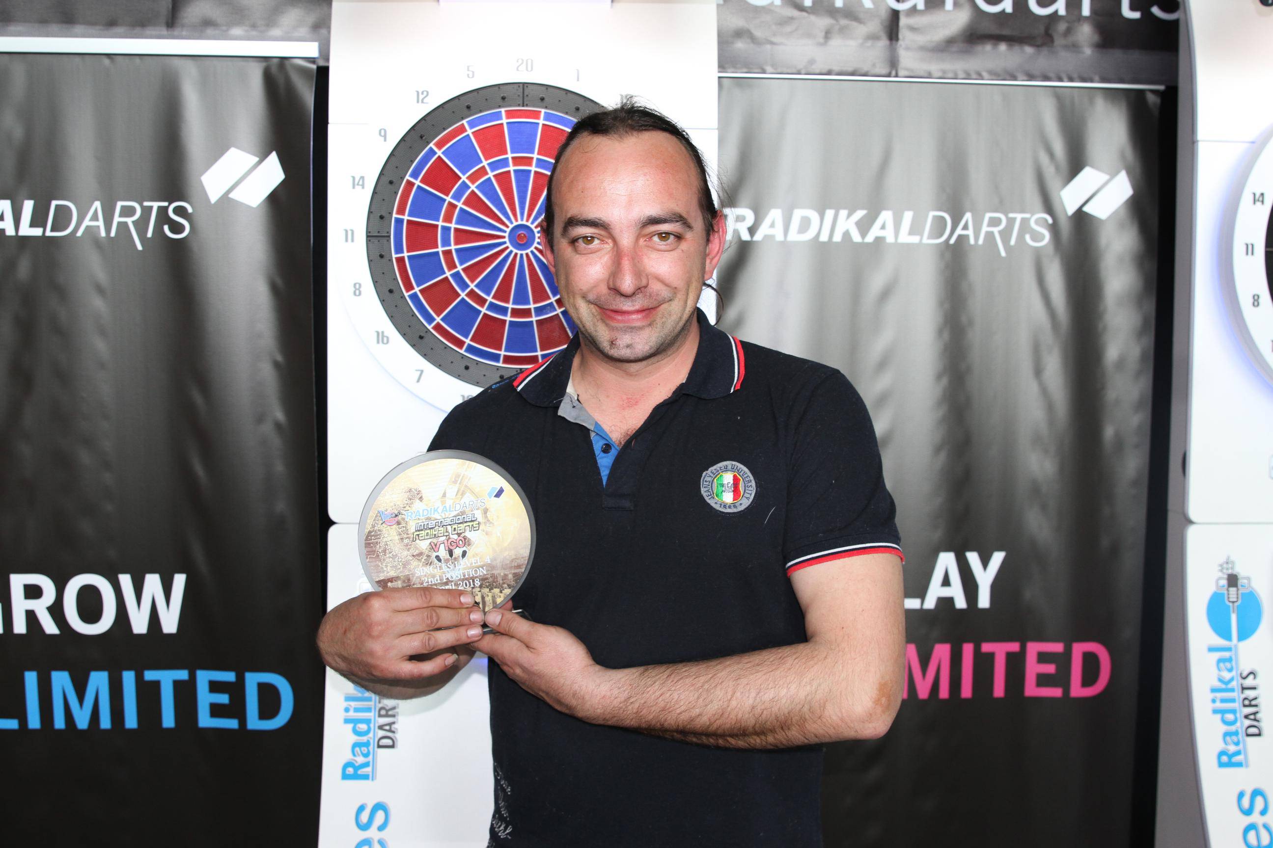 Internacional Radikal Darts 2018 Coletas Subcampeón Individuales Nivel 4